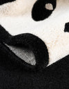 Whimsy Wonders Wool Collection Area Rug -  Summit Round Black and White  lifestyle 13