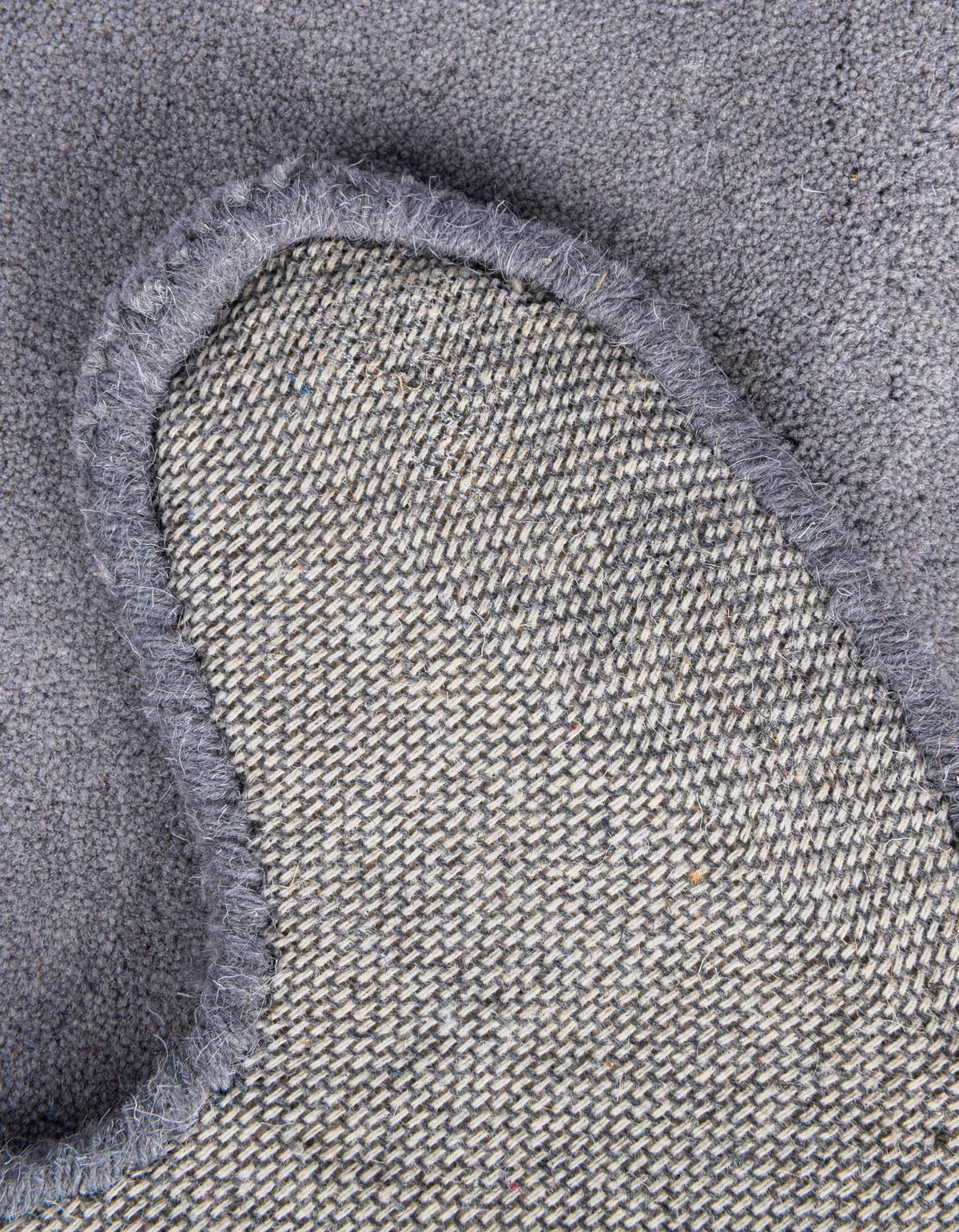 Whimsy Wonders Wool Collection Area Rug -  Prairie Rectangle Gray  lifestyle 16