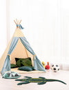 Whimsy Wonders Wool Collection Area Rug -  Bayou Rectangle Green  lifestyle 3