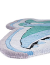 Whimsy Wonders Wool Collection Area Rug -  Grove Round Blue  lifestyle 14