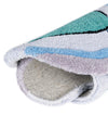 Whimsy Wonders Wool Collection Area Rug -  Grove Round Blue  lifestyle 19