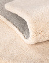 Whimsy Wonders Wool Collection Area Rug -  Meadow Round Orange and White  lifestyle 14