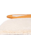 Whimsy Wonders Wool Collection Area Rug -  Meadow Round Orange and White  lifestyle 15