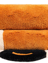 Whimsy Wonders Wool Collection Area Rug -  Meadow Round Orange and White  lifestyle 22