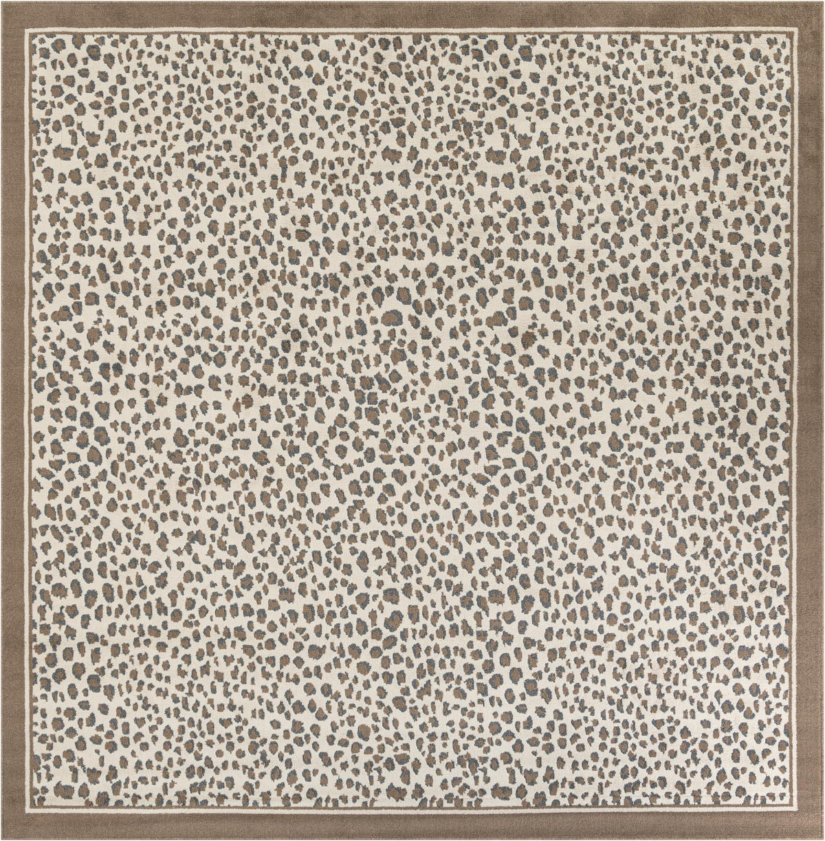 Savannah Sojourn Collection Area Rug - Serengeti Square Brown  lifestyle 119