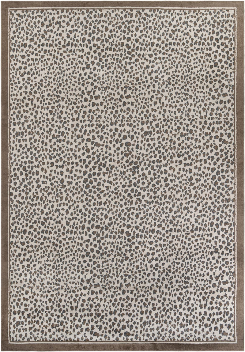 Savannah Sojourn Collection Area Rug - Serengeti Rectangle Brown Main