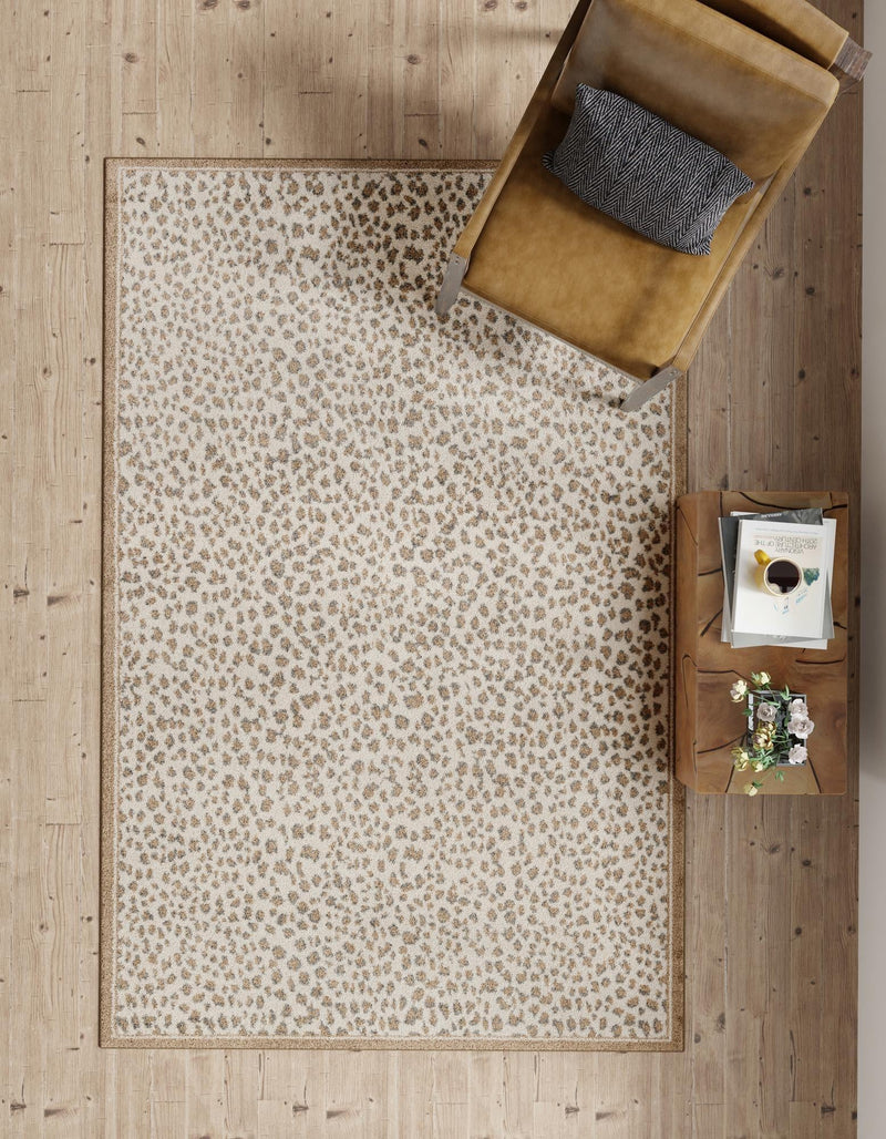 Savannah Sojourn Collection Area Rug - Serengeti Rectangle Brown  lifestyle 20