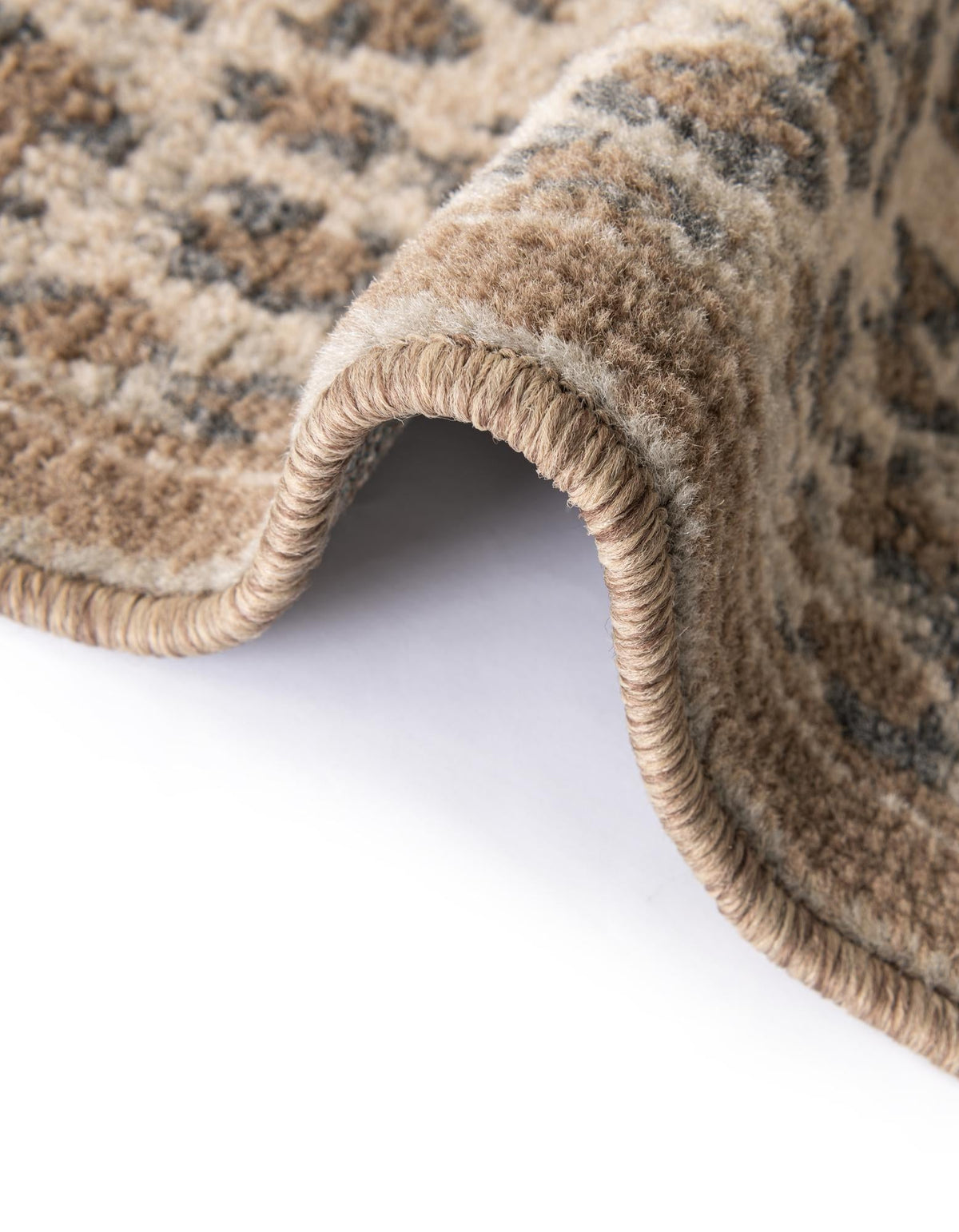Savannah Sojourn Collection Area Rug - Serengeti Rectangle Brown  lifestyle 20