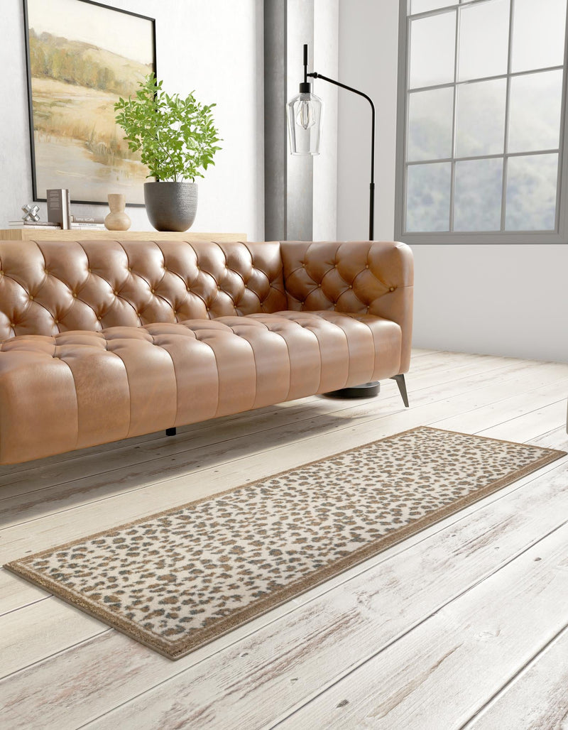 Savannah Sojourn Collection Area Rug - Serengeti Runner Brown  lifestyle 54