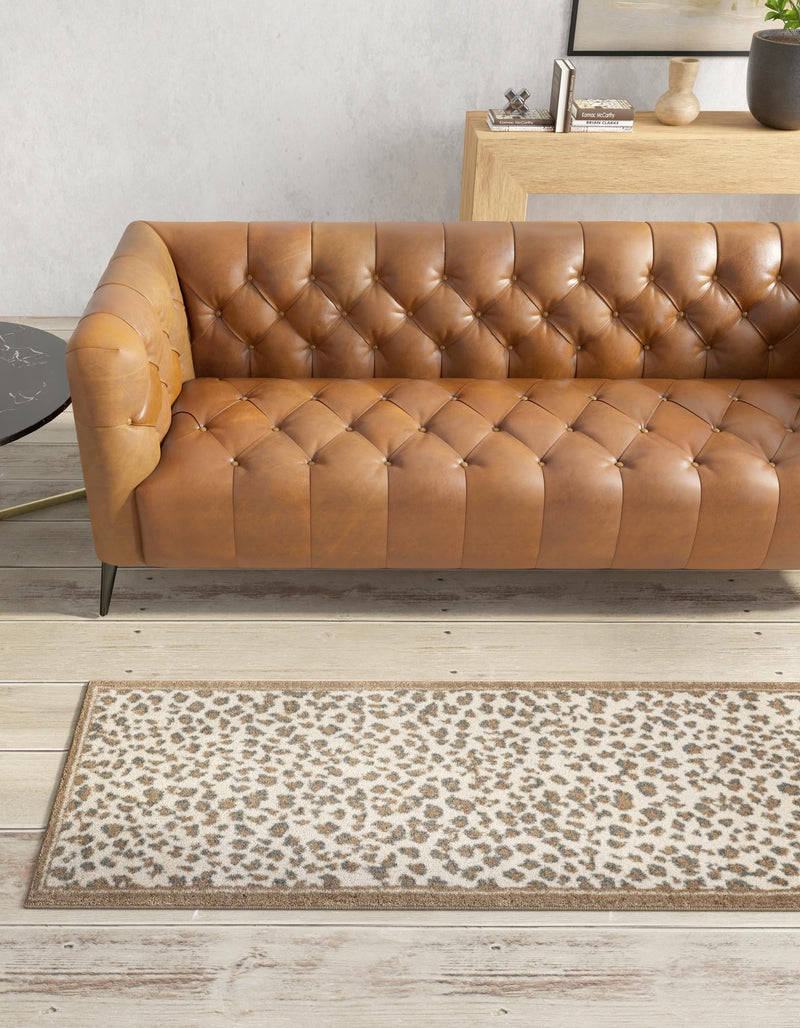 Savannah Sojourn Collection Area Rug - Serengeti Runner Brown  lifestyle 61
