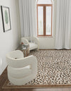 Savannah Sojourn Collection Area Rug - Serengeti Square Brown  lifestyle 127