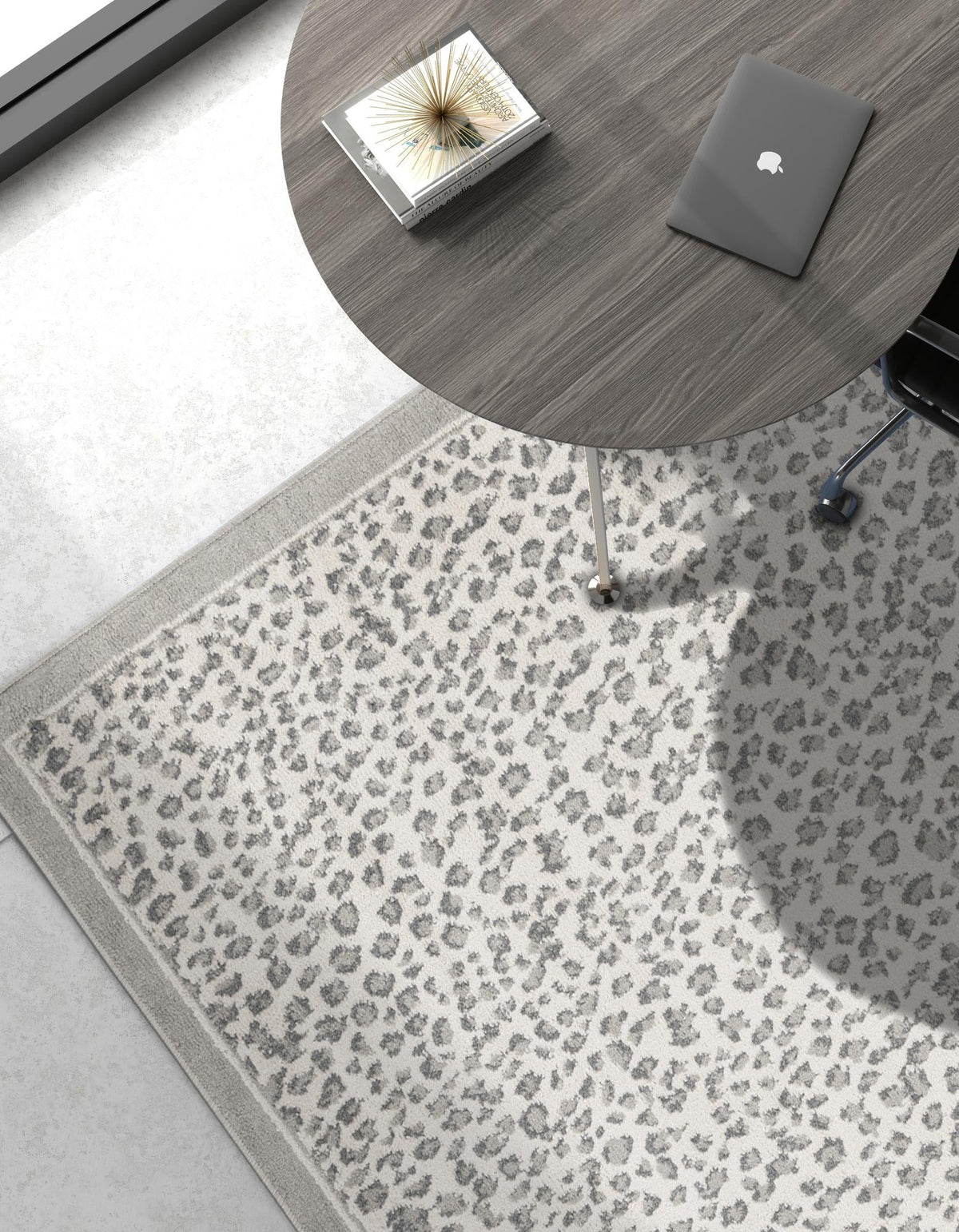 Savannah Sojourn Collection Area Rug - Serengeti Rectangle Gray  lifestyle 15