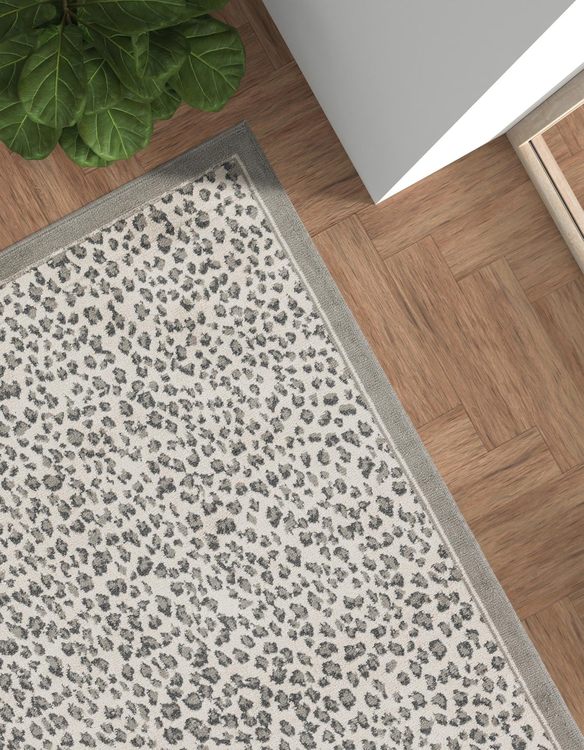 Savannah Sojourn Collection Area Rug - Serengeti Rectangle Gray  lifestyle 18