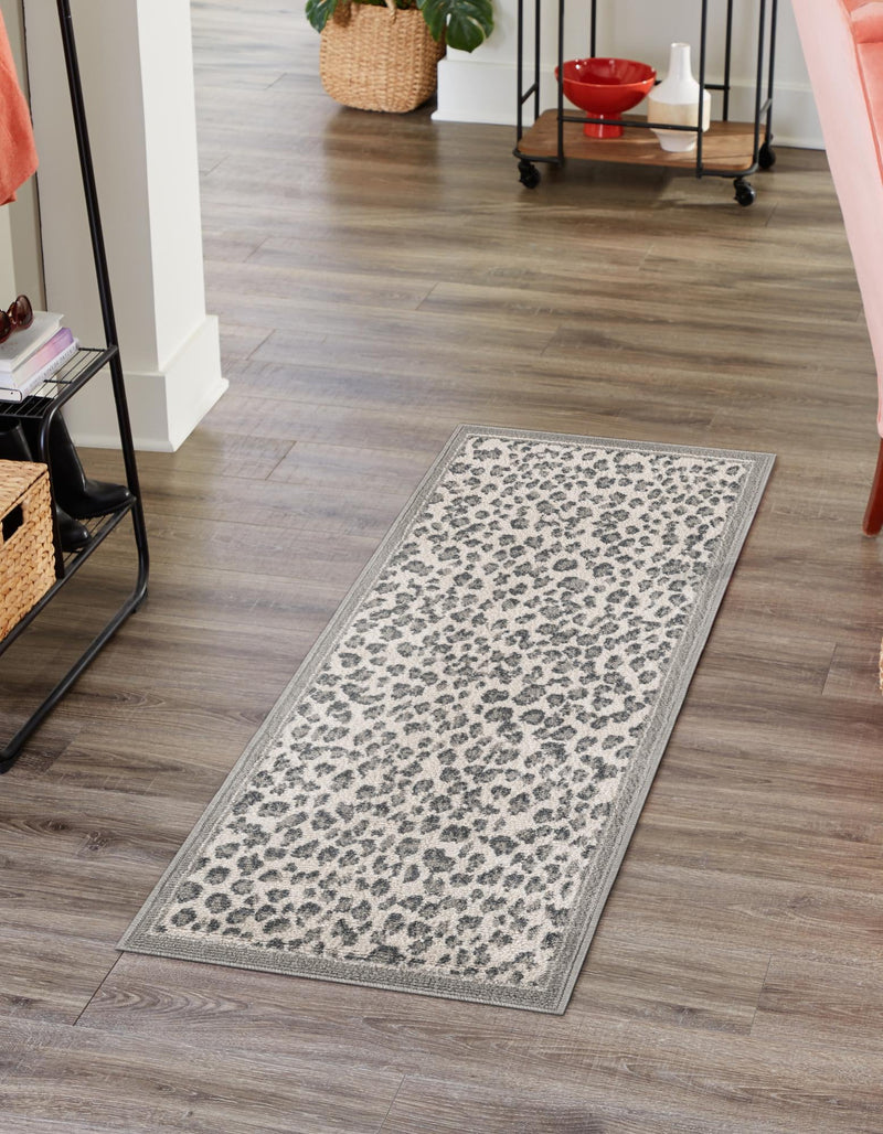 Savannah Sojourn Collection Area Rug - Serengeti Runner Gray  lifestyle 85