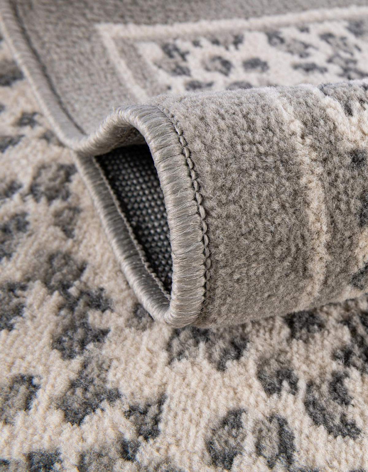 Savannah Sojourn Collection Area Rug - Serengeti Runner Gray  lifestyle 110