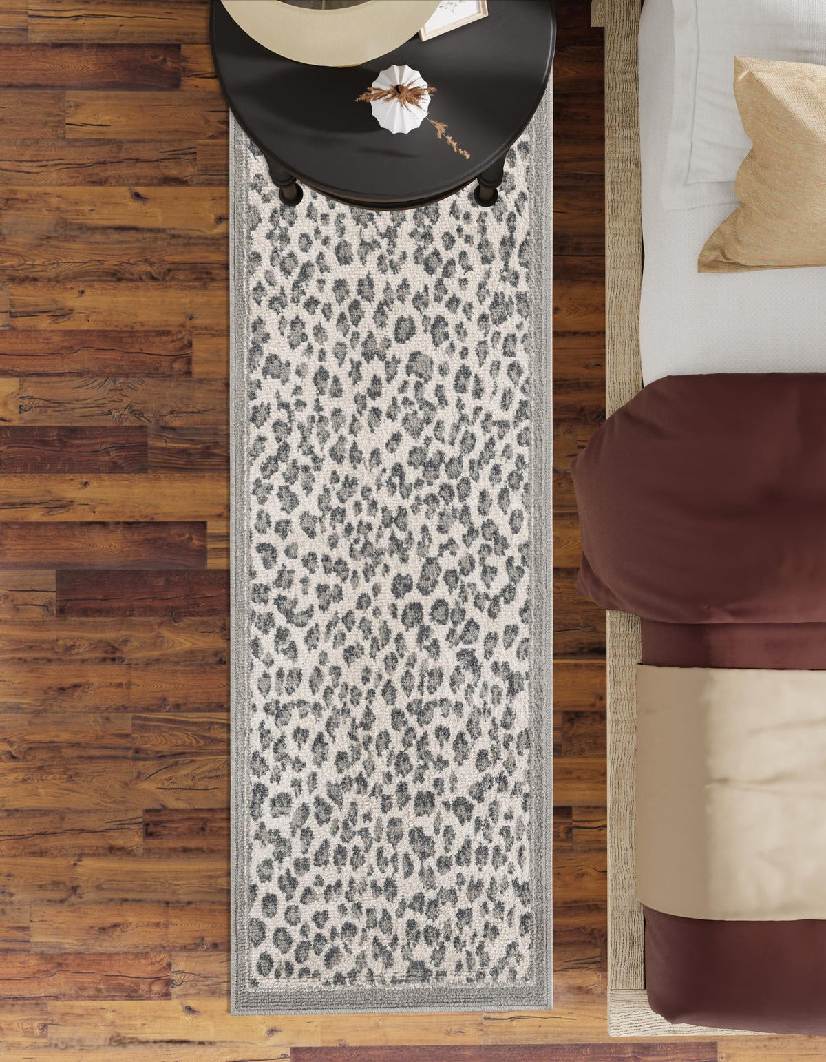 Savannah Sojourn Collection Area Rug - Serengeti Runner Gray  lifestyle 172