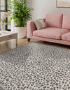 Savannah Sojourn Collection Area Rug - Serengeti Square Gray  lifestyle 87
