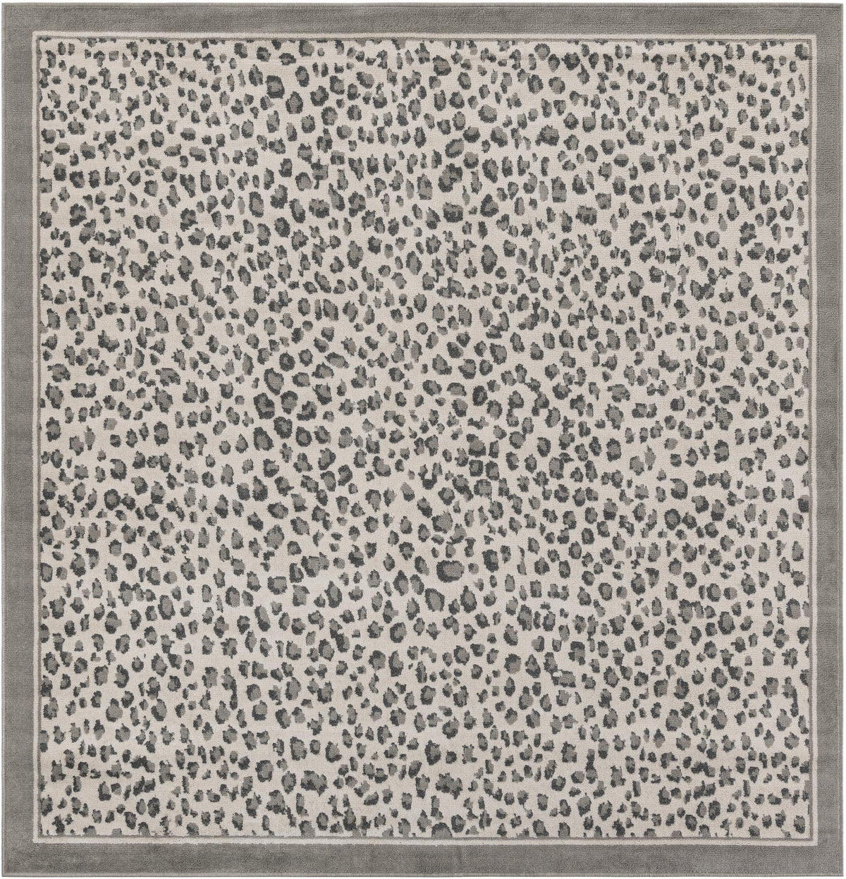 Savannah Sojourn Collection Area Rug - Serengeti Square Gray  lifestyle 45