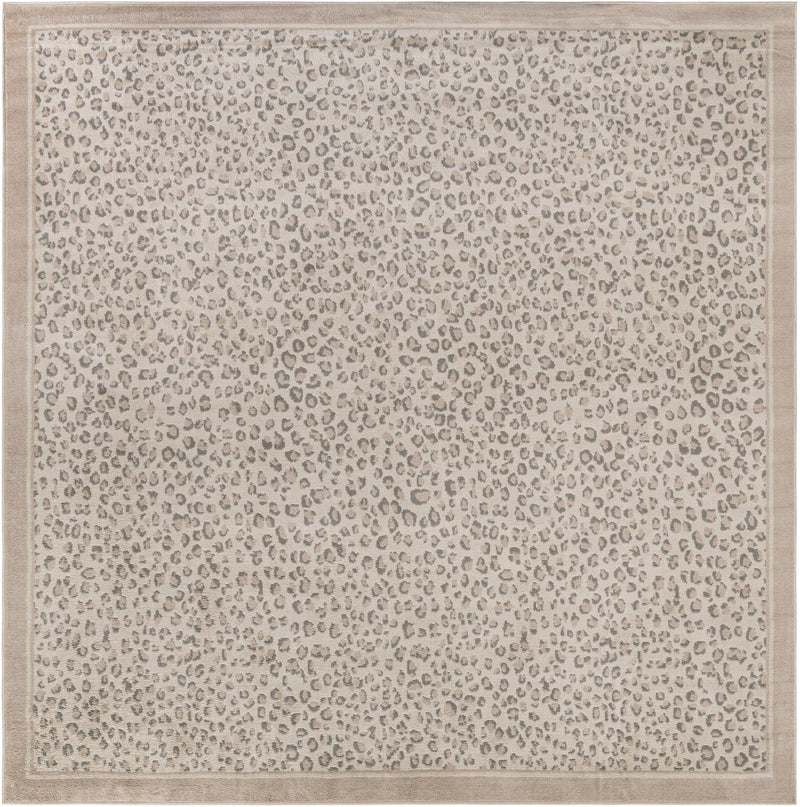 Savannah Sojourn Collection Area Rug - Serengeti Square Ivory  lifestyle 41