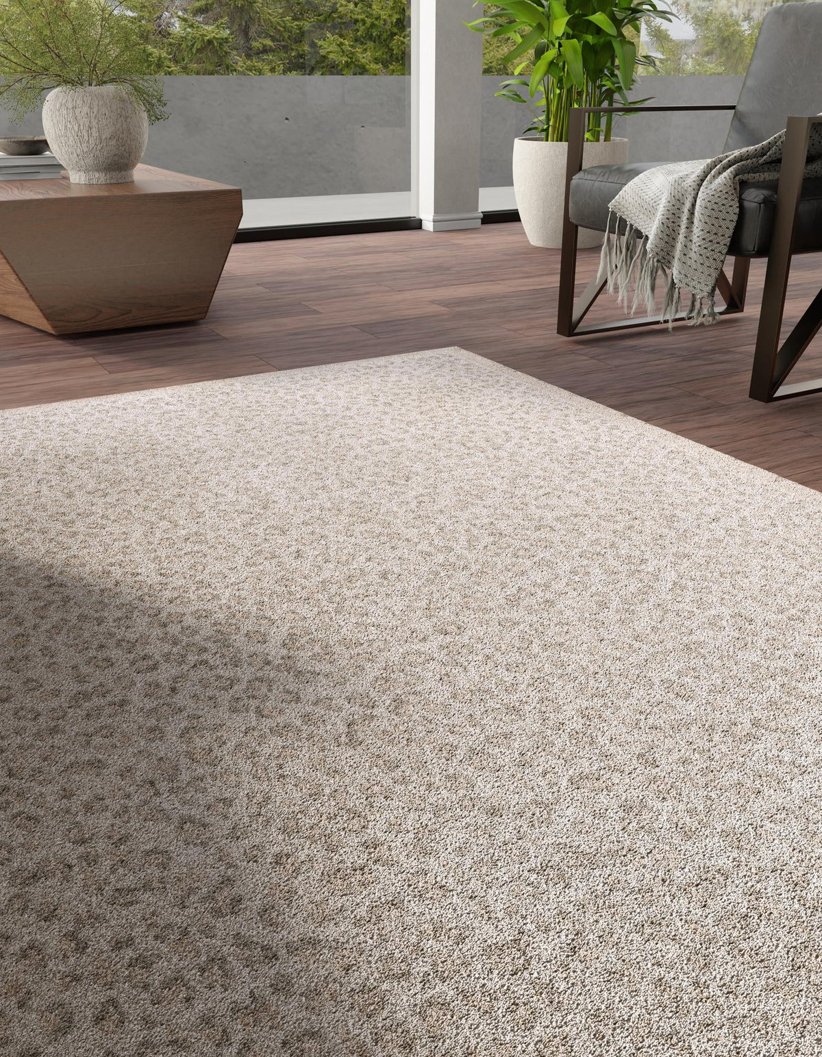 Savannah Sojourn Collection Area Rug - Serengeti Rectangle Ivory  lifestyle 8