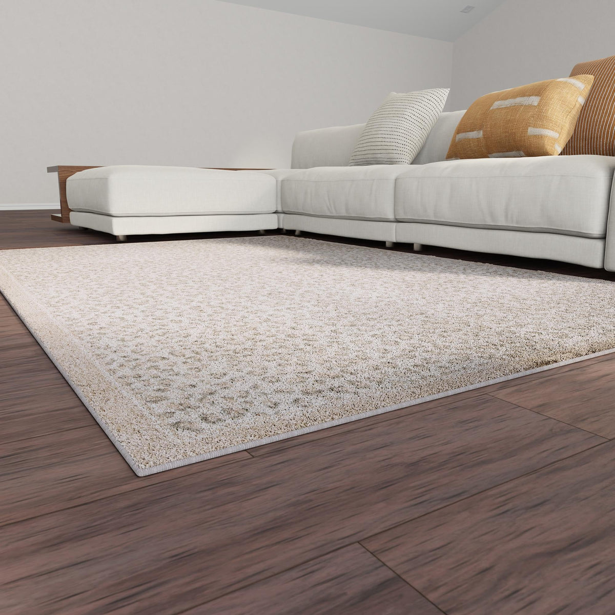 Savannah Sojourn Collection Area Rug - Serengeti Rectangle Ivory  lifestyle 34