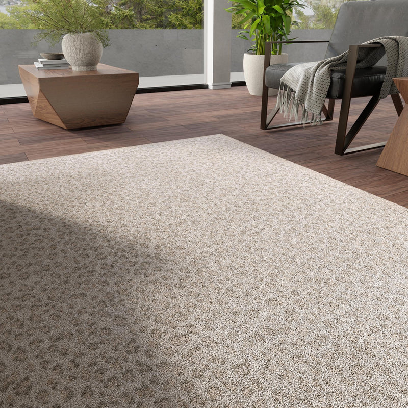 Savannah Sojourn Collection Area Rug - Serengeti Rectangle Ivory  lifestyle 36
