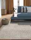 Savannah Sojourn Collection Area Rug - Serengeti Square Ivory  lifestyle 62
