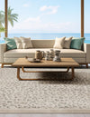Savannah Sojourn Collection Area Rug - Serengeti Square Ivory  lifestyle 79