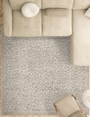 Savannah Sojourn Collection Area Rug - Serengeti Square Ivory  lifestyle 170