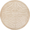 Savannah Sojourn Collection Area Rug -  Kalahari Round Beige and Ivory  lifestyle 44