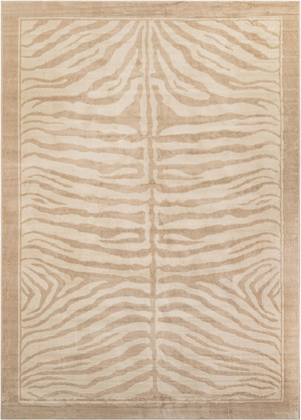 Savannah Sojourn Collection Area Rug -  Kalahari Rectangle Beige and Ivory  lifestyle 3