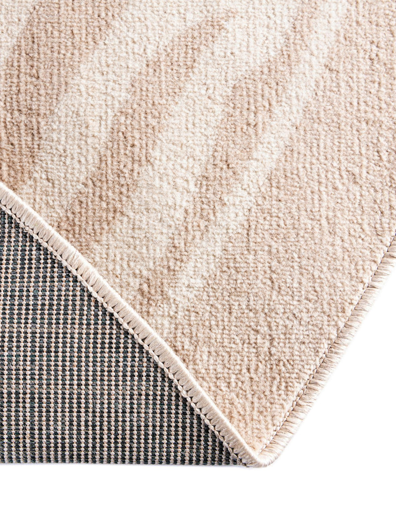 Savannah Sojourn Collection Area Rug -  Kalahari Round Beige and Ivory  lifestyle 102