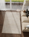 Savannah Sojourn Collection Area Rug -  Kalahari Rectangle Beige and Ivory  lifestyle 4