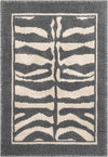 Savannah Sojourn Collection Area Rug -  Kalahari Rectangle Gray and Ivory  lifestyle 4