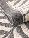Savannah Sojourn Collection Area Rug -  Kalahari Rectangle Gray and Ivory  lifestyle 11