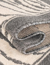 Savannah Sojourn Collection Area Rug -  Kalahari Rectangle Gray and Ivory  lifestyle 25