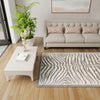 Savannah Sojourn Collection Area Rug -  Kalahari Rectangle Gray and Ivory  lifestyle 35
