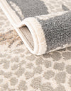 Savannah Sojourn Collection Area Rug -  Masai Rectangle Gray and Ivory  lifestyle 6