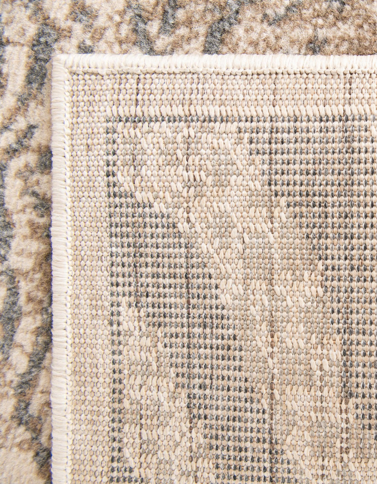 Savannah Sojourn Collection Area Rug -  Masai Rectangle Gray and Ivory  lifestyle 9