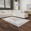 Savannah Sojourn Collection Area Rug -  Masai Rectangle Gray and Ivory  lifestyle 17