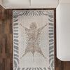 Savannah Sojourn Collection Area Rug -  Masai Rectangle Gray and Ivory  lifestyle 19