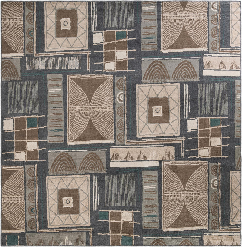 Savannah Sojourn Collection Area Rug -  Tsavo Square Multi  lifestyle 20