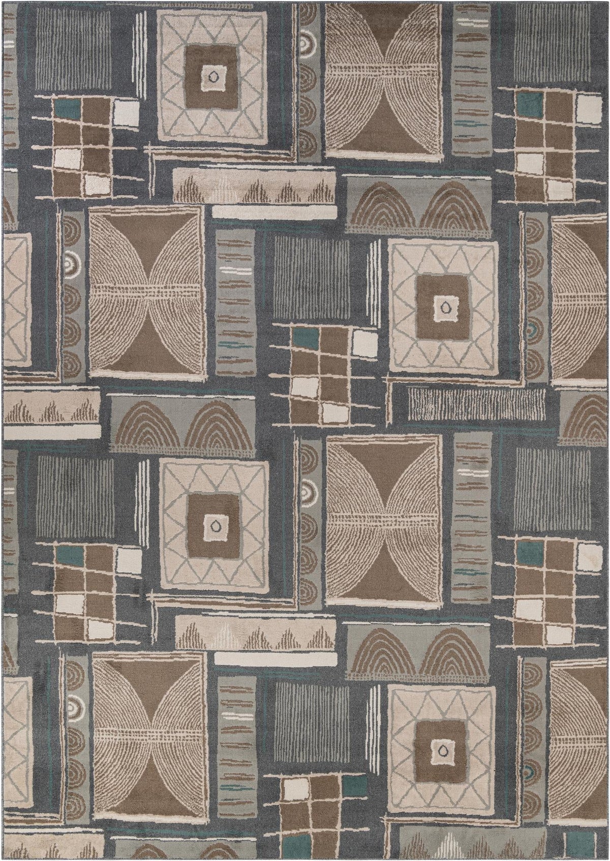 Savannah Sojourn Collection Area Rug -  Tsavo Rectangle Multi Main