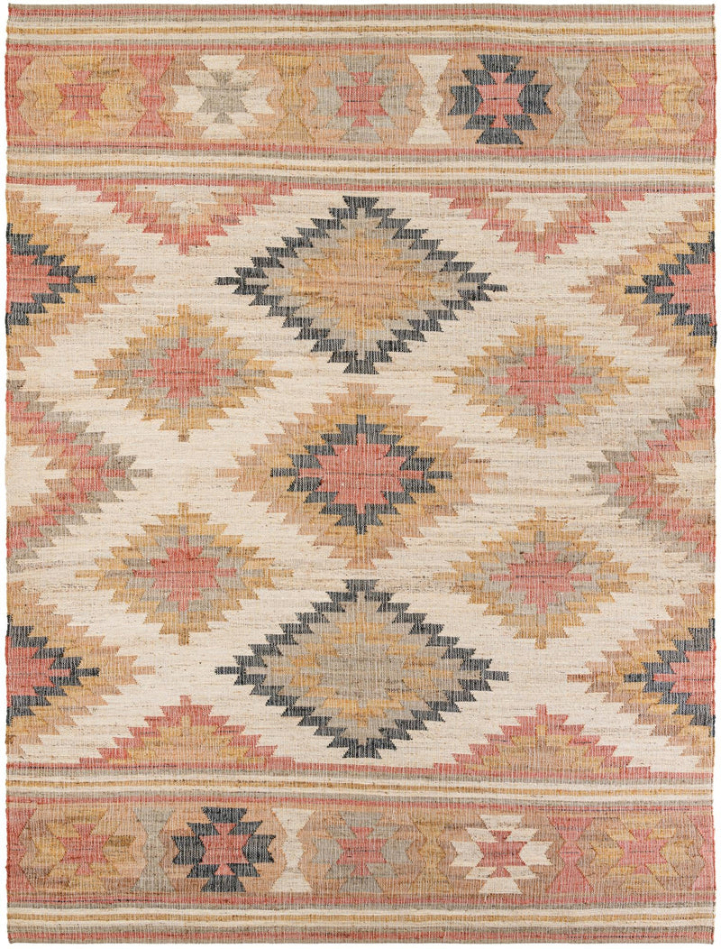 Desert Weave Jute Collection Area Rug - Sahara Rectangle Multi Main