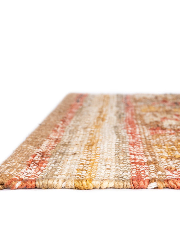 Desert Weave Jute Collection Area Rug - Sahara Rectangle Multi  lifestyle 14