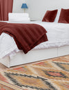 Desert Weave Jute Collection Area Rug - Sahara Runner Multi  lifestyle 30
