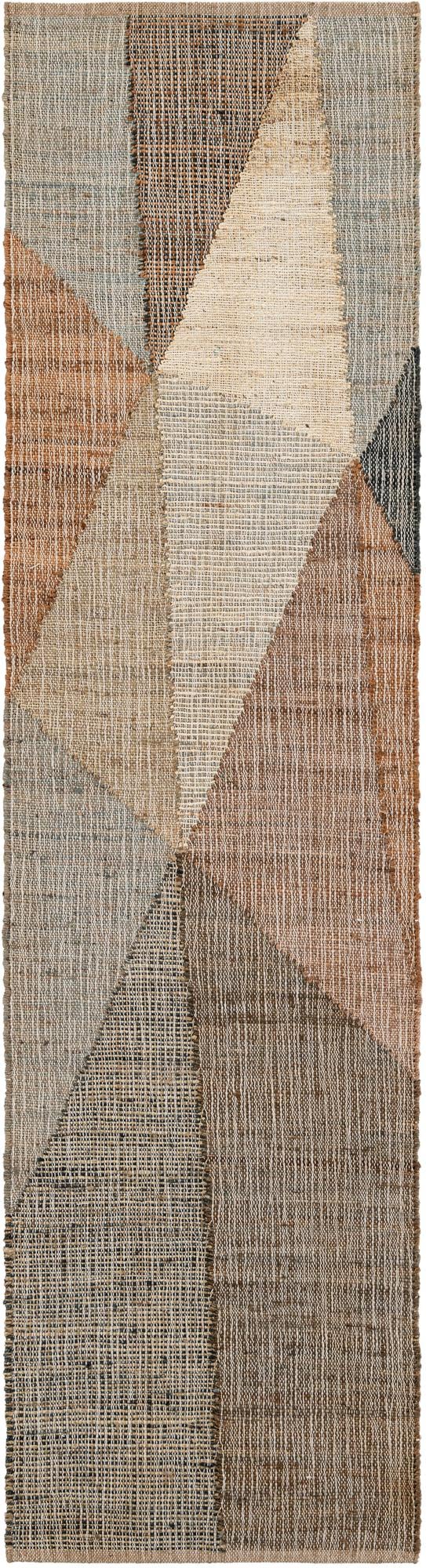 Desert Weave Jute Collection Area Rug -  Mojave Runner Multi  lifestyle 22