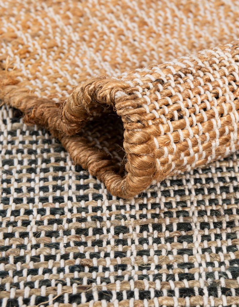 Desert Weave Jute Collection Area Rug -  Mojave Rectangle Multi  lifestyle 13