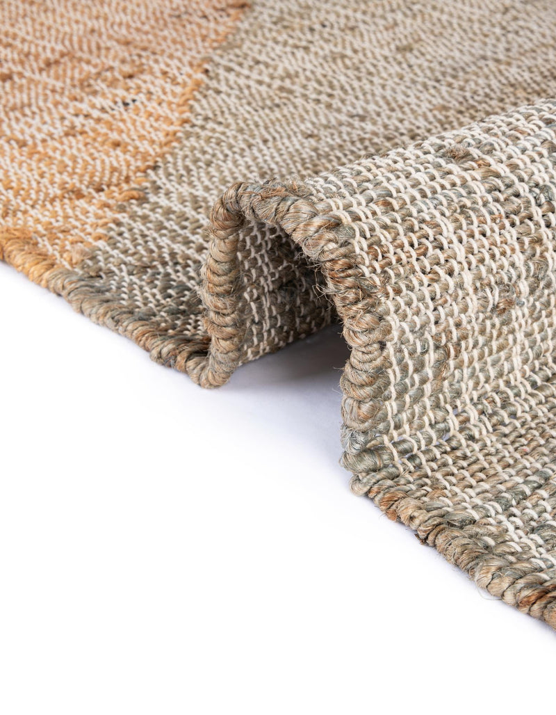 Desert Weave Jute Collection Area Rug -  Mojave Rectangle Multi  lifestyle 17