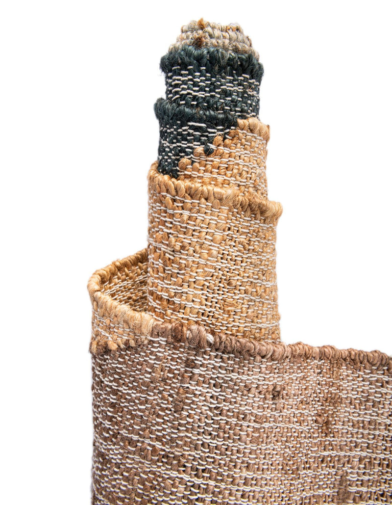 Desert Weave Jute Collection Area Rug -  Mojave Rectangle Multi  lifestyle 18
